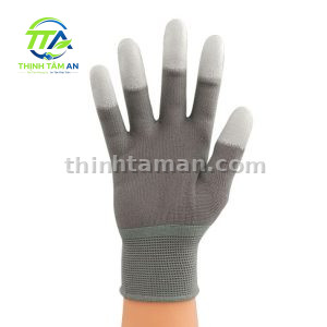 Găng tay xám ngón chống tĩnh điện size SML